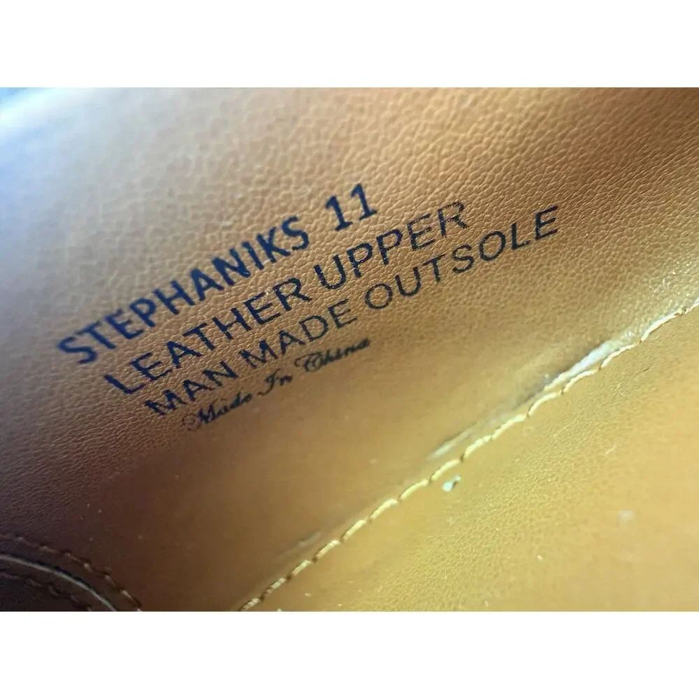 Donald Pliner Stephaniks Pointed Toe Block Heel Pump in Caramel - Size 11, NWOB